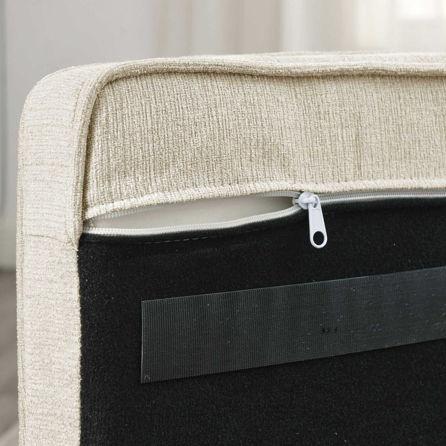 Elegant Rectangle Pet Bed for Medium and Large Dogs, Durable Elevated Dog Sofa Bed, Comfortable Dog Couch, Modern and Stylish Dog Sofa for Large Dogs,Beige - luxuryhomedecoridea.com