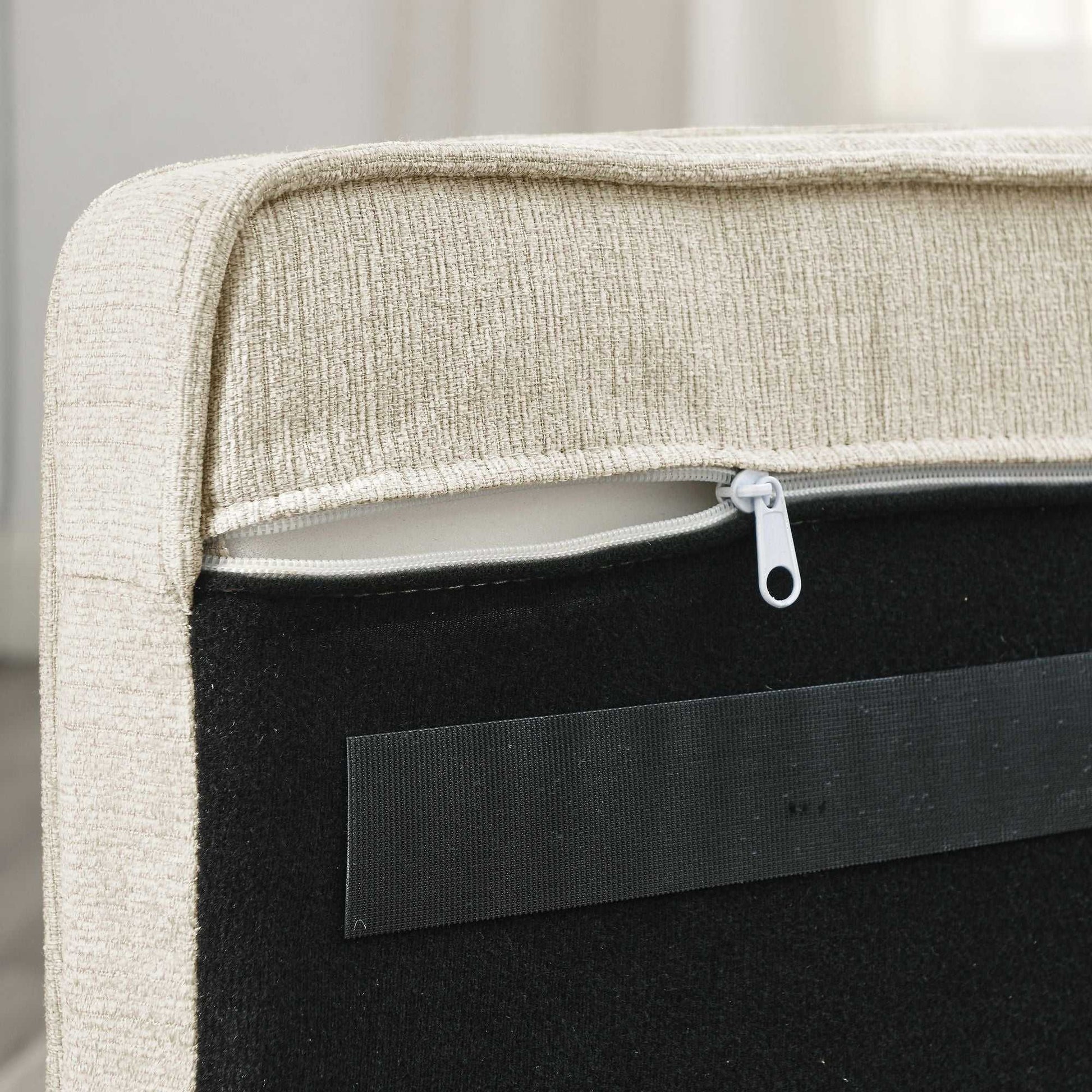 Elegant Rectangle Pet Bed for Medium and Large Dogs, Durable Elevated Dog Sofa Bed, Comfortable Dog Couch, Modern and Stylish Dog Sofa for Large Dogs,Beige - luxuryhomedecoridea.com