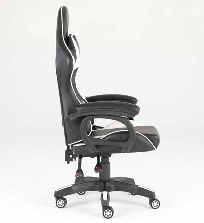 Luxury Home Furniture Ergonomic Recliner PU Leather Racing Gaming Chair In Nylon Racing Base - luxuryhomedecoridea.com
