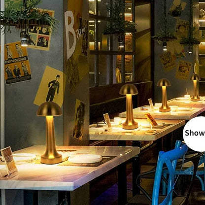 Touch Portable Cordless Desk Lamp; Table Lamp with Touch Sensor; Built-in USB Battery Port; Bedroom Bedside Light; Bar Mood Light; Dining Table - luxuryhomedecoridea.com