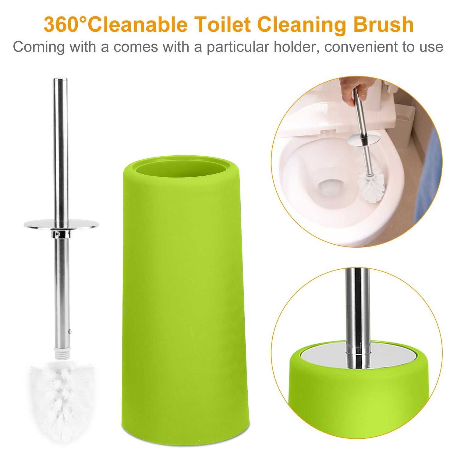 Bathroom Accessories Set 6 Pcs Bathroom Set Ensemble Complete Soap Dispenser Toothbrush Holder - luxuryhomedecoridea.com