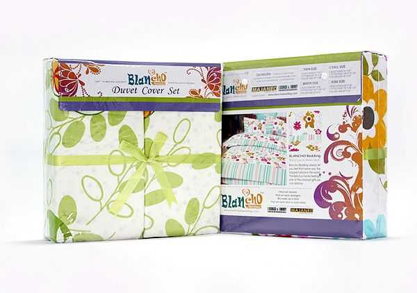 Blancho Bedding - [Grapevine Leisure] Luxury 4PC Mini Bed In A Bag Combo 300GSM (Twin Size) - luxuryhomedecoridea.com