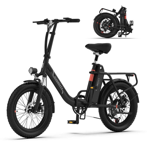 INVANTI EB11 Electric Bike 500W Folding Bike 48V 10.4AH 7S Shimano Electric Bicycle - luxuryhomedecoridea.com