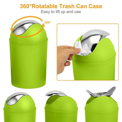 Bathroom Accessories Set 6 Pcs Bathroom Set Ensemble Complete Soap Dispenser Toothbrush Holder - luxuryhomedecoridea.com