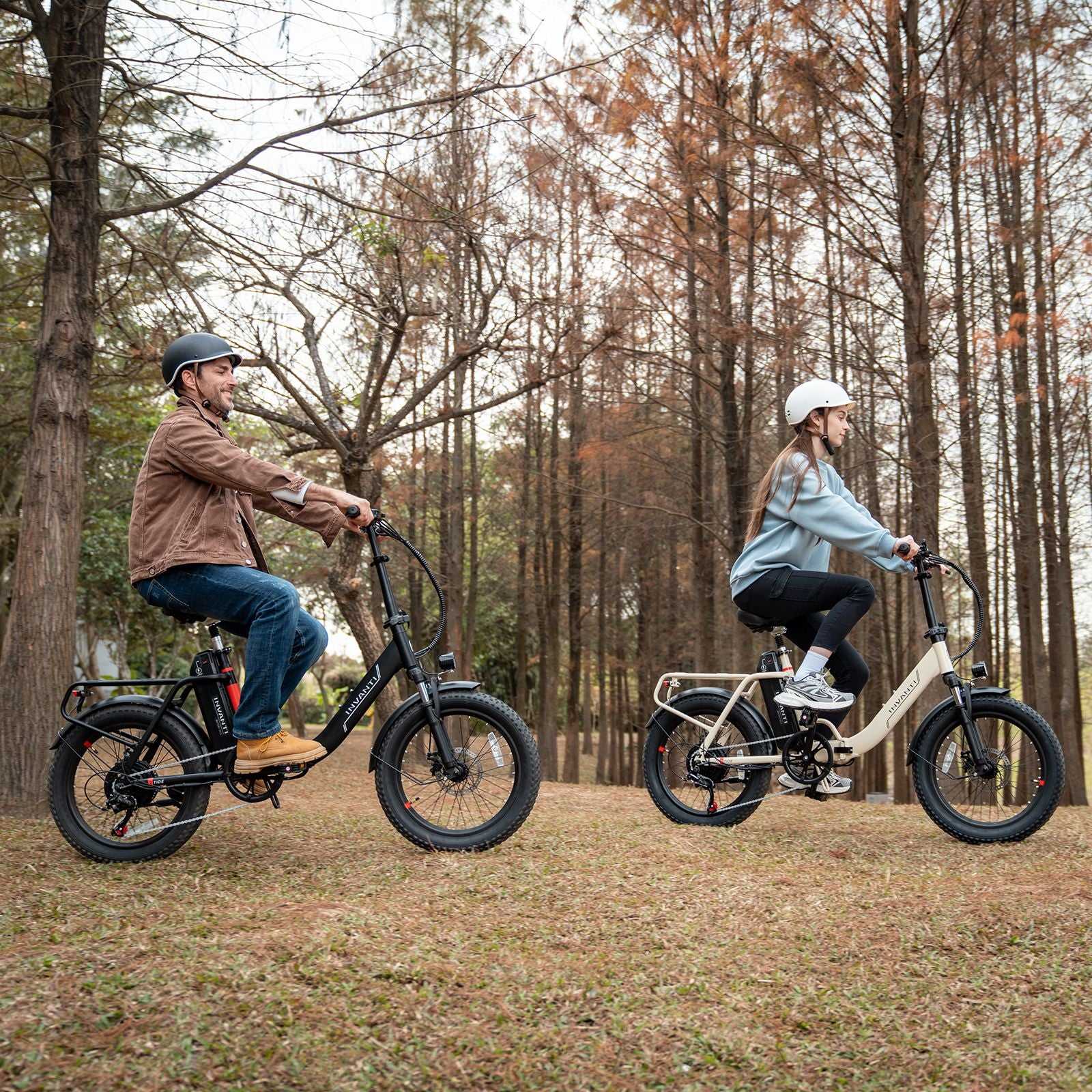 INVANTI EB11 Electric Bike 500W Folding Bike 48V 10.4AH 7S Shimano Electric Bicycle - luxuryhomedecoridea.com
