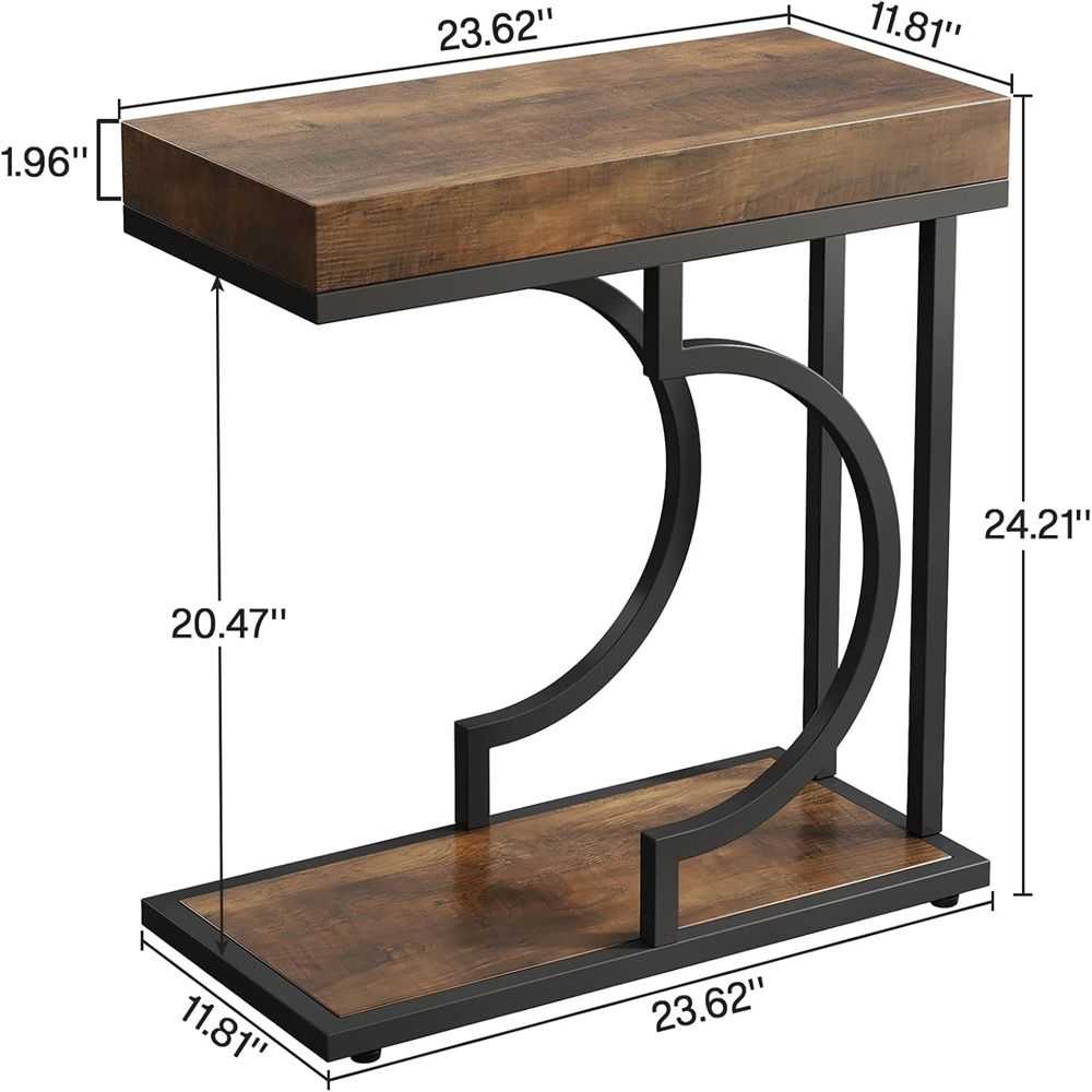 Narrow edge table, coffee table, tea table, sofa table, side table - luxuryhomedecoridea.com