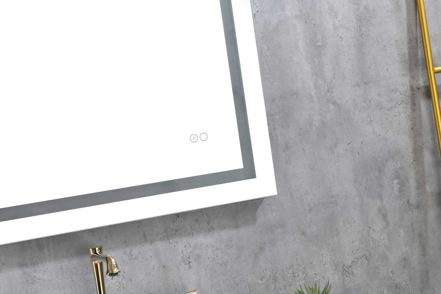 36*28 LED Mirror for Bathroom with Lights; Dimmable; Anti-Fog; Lighted Bathroom Mirror with Smart Touch Button; Memory Function - luxuryhomedecoridea.com