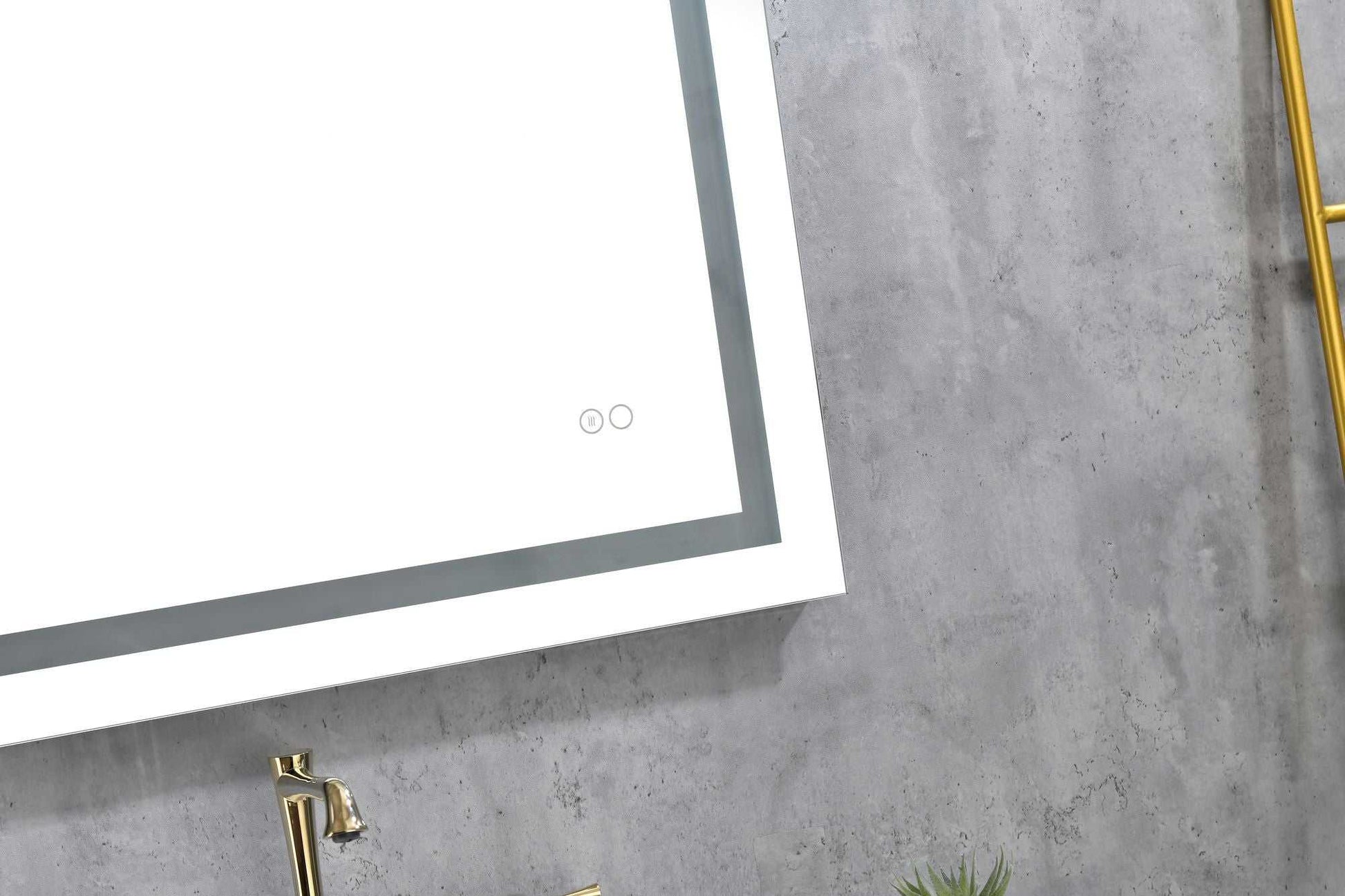 36*28 LED Mirror for Bathroom with Lights; Dimmable; Anti-Fog; Lighted Bathroom Mirror with Smart Touch Button; Memory Function - luxuryhomedecoridea.com