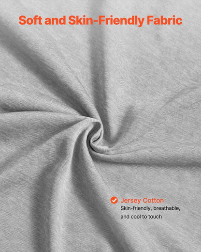 VEVOR G-Shaped Full Body Support Pillow with Removable & Washable Cover, Soft and Breathable Body Pillow for Back, Belly, Hips, Legs Relief - luxuryhomedecoridea.com