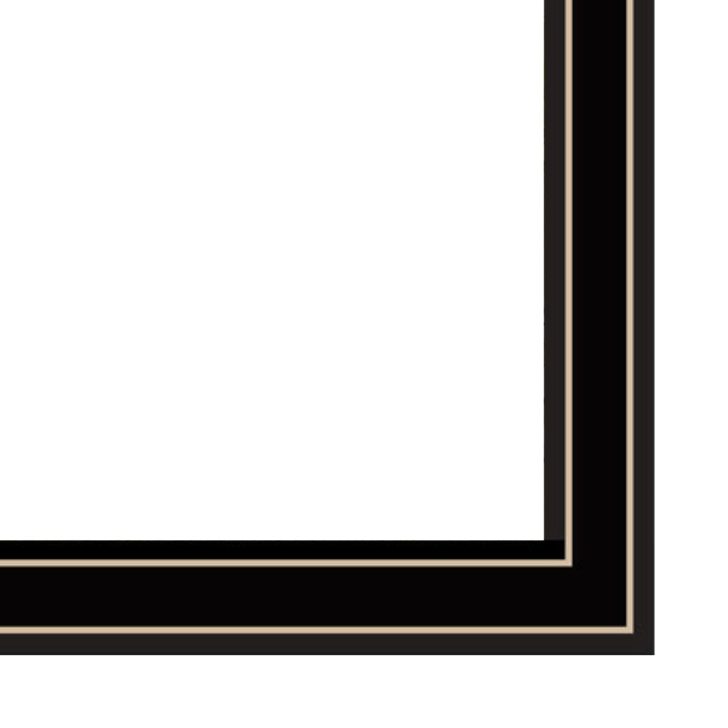 Trendy Decor 4U Night Before Christmas Black Framed Wall Art for Living Room, Bedroom Wall Art Print for Home Decor by Billy Jacobs - luxuryhomedecoridea.com
