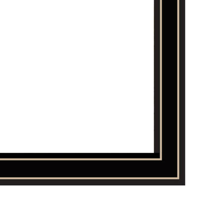 Trendy Decor 4U Night Before Christmas Black Framed Wall Art for Living Room, Bedroom Wall Art Print for Home Decor by Billy Jacobs - luxuryhomedecoridea.com