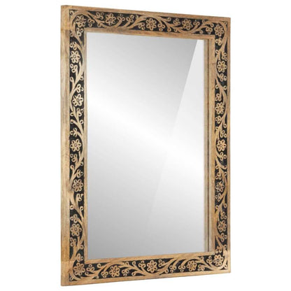 2 Piece Bathroom Furniture Set Solid Wood Mango - luxuryhomedecoridea.com