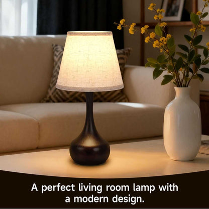 Touch Lamps for Nightstand Bedside Lamps Set of 2, 3 Way Dimmable Light for Bedoom, Desk, Living Room,Sofa Table(LED Bulbs Included) - luxuryhomedecoridea.com
