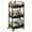 Cowin 3-Tier Metal Rolling Storage Cart Shelves Rolling Utility Cart Organizer Cart Movable Storage Organizer Bathroom Kitchen Office Workshop White - luxuryhomedecoridea.com