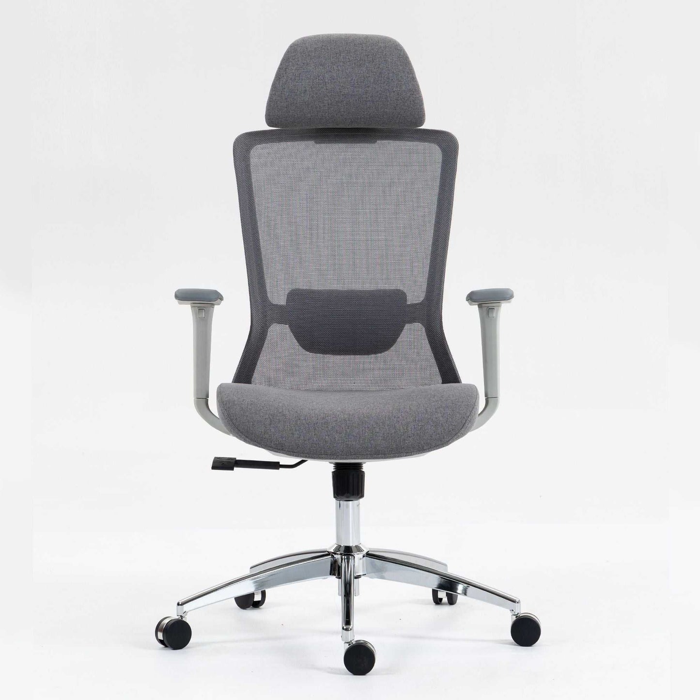 Ergonomic Mesh Office Chair with Adjustable Headrest and Lumbar Support, Breathable Back Design for Home and Office Use 8322H - luxuryhomedecoridea.com