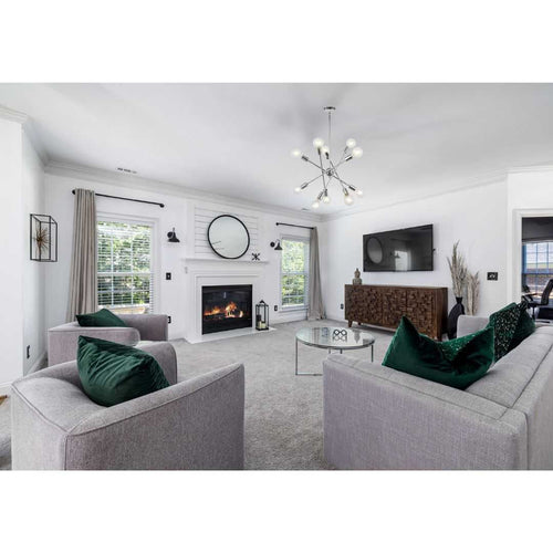 Modern Sputnik Chandelier Lighting 10 Lights with Adjustable Arms Chrome Pendant Lighting - luxuryhomedecoridea.com