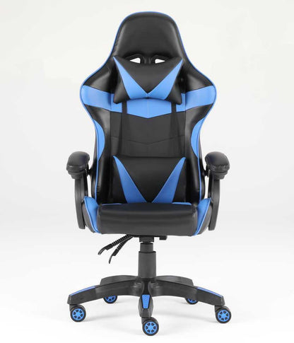Luxury Home Furniture Ergonomic Recliner PU Leather Racing Gaming Chair In Nylon Racing Base - luxuryhomedecoridea.com