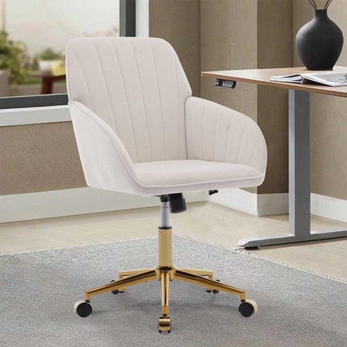 TY Adjustable Office Chair, Home Bedroom, Ergonomic Swivel Chair, Backrest Seat, Comfortable for Long Sitting - luxuryhomedecoridea.com