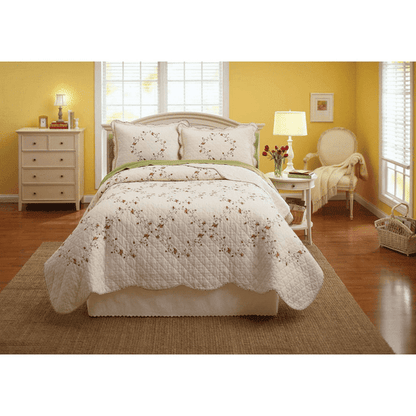 Hannalore Cotton Quilt, Twin - luxuryhomedecoridea.com