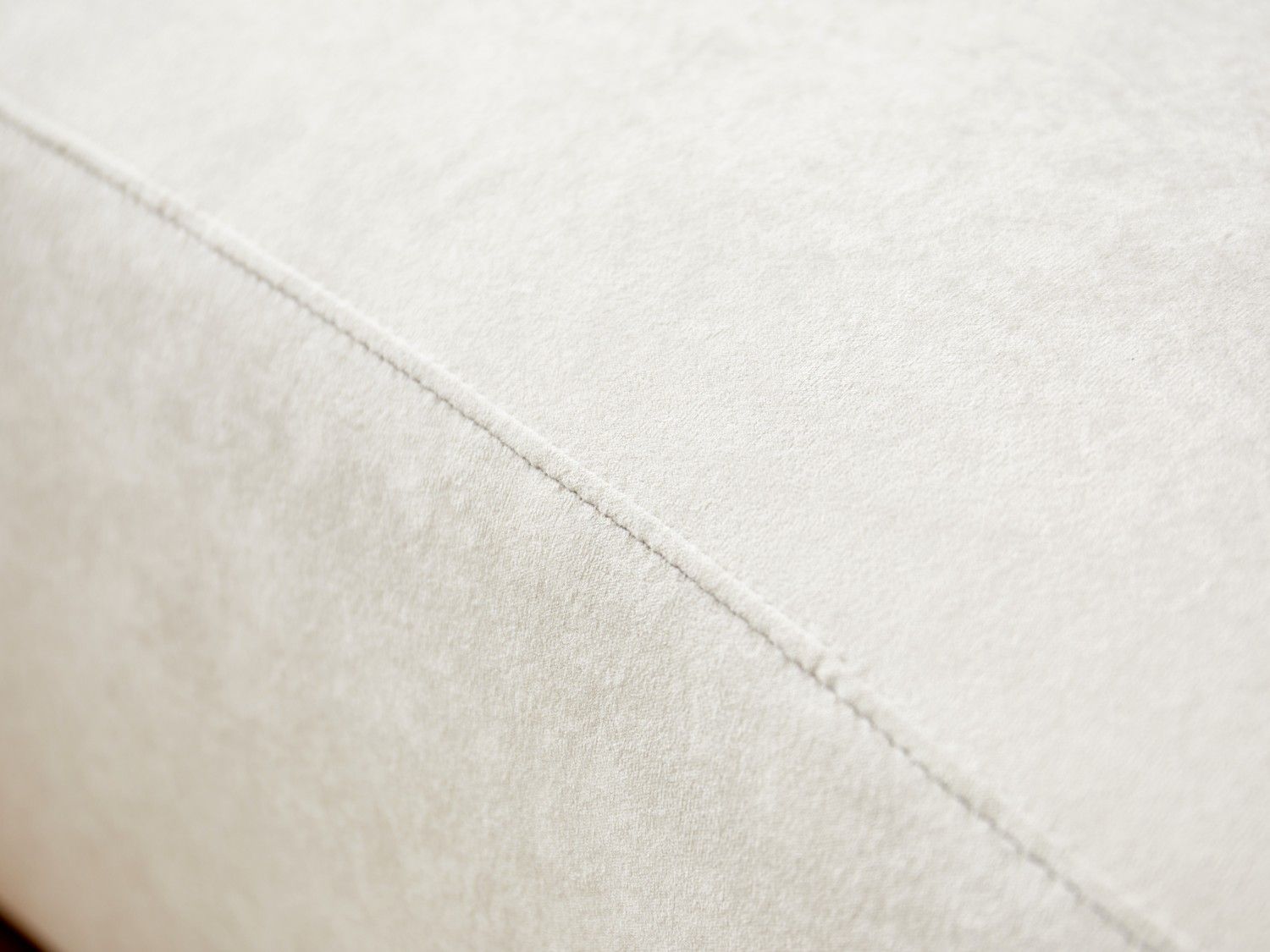 132" Curved Sofa with Throw Pillows, 6 Seater Luxury Velvet Couch with Half Moon Design and High-Density Foam, Ideal for Modern Living Room, Office & Apartment, Ivory - luxuryhomedecoridea.com