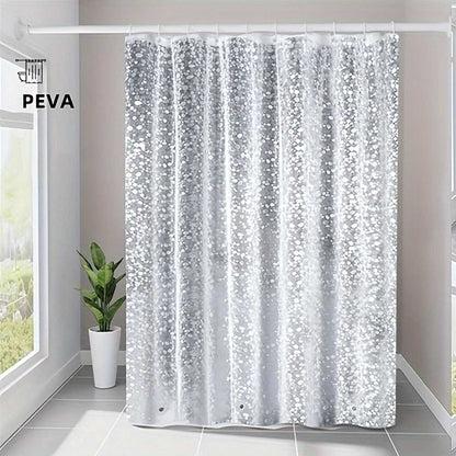 Shower Curtain Liner 3D Transparent EVA Bathroom Curtain Liner Plastic - luxuryhomedecoridea.com