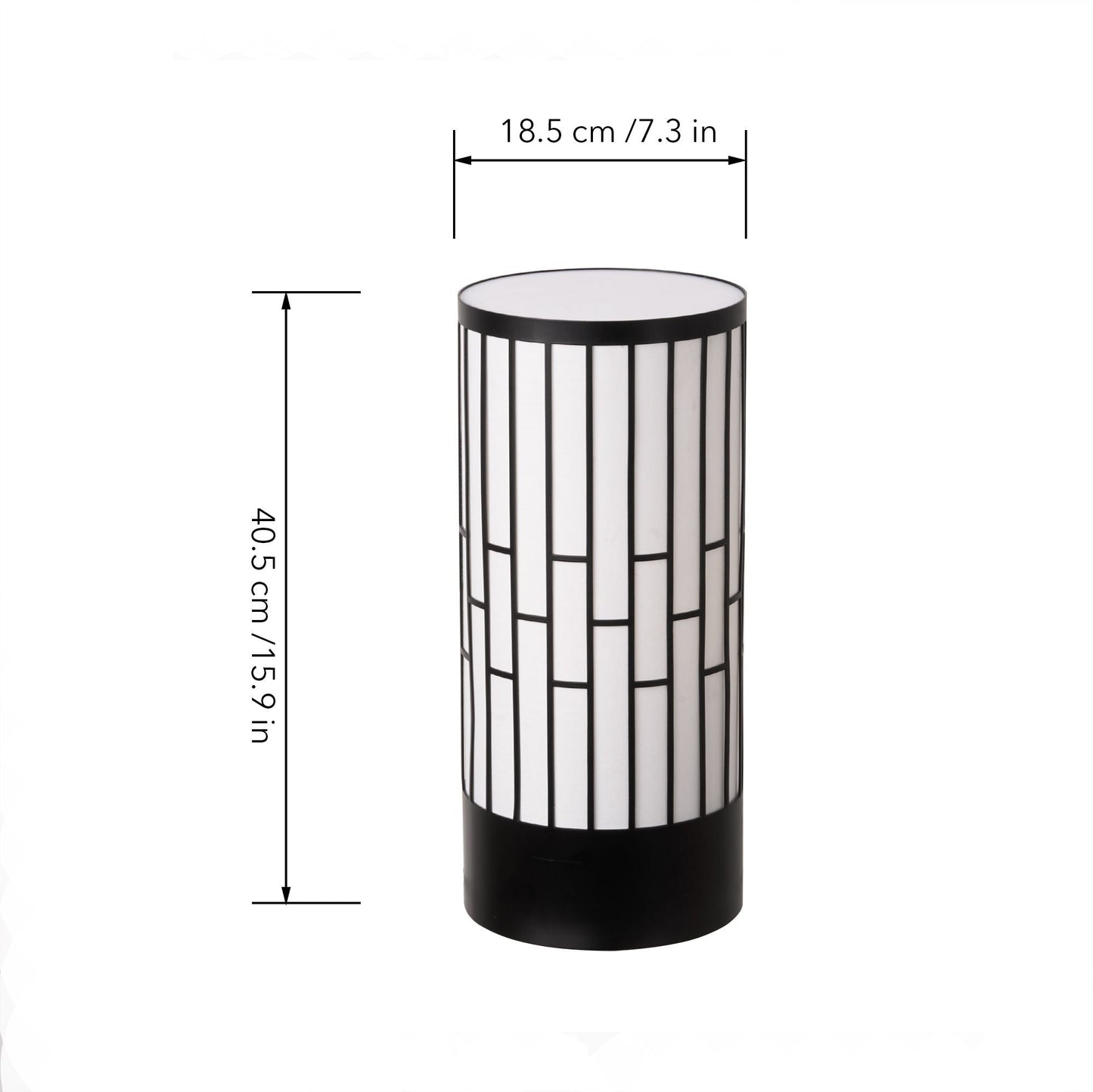 Japanese Style Floor Lamp, Cylindrical Table Floor Lamp with Fabric Shade, Warm Ambient LED Lamp for Living Room, Bedroom, Reading Nook, Minimalist Home Decor - luxuryhomedecoridea.com