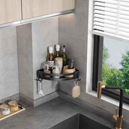 Shower Corner Shelf Caddy 2 Pack shower Organizer Corner No Drill Shower Storage Rust Proof Bathroom Corner Wall Shelf shampoo holder Silver - luxuryhomedecoridea.com
