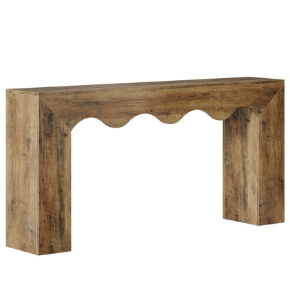 Console Table, Wooden Sofa Table Entryway Table with Storage - luxuryhomedecoridea.com