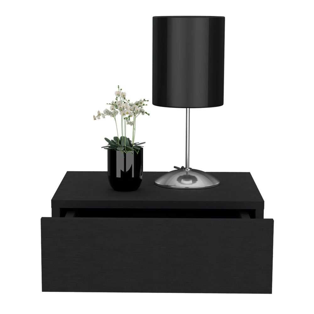 Nightstand Isola, Bedroom, Black - luxuryhomedecoridea.com