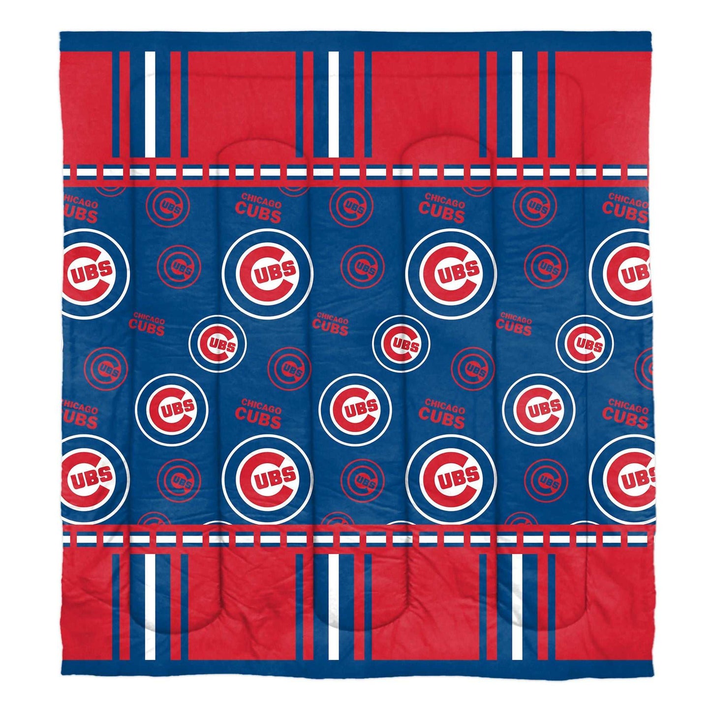 Chicago Cubs OFFICIAL MLB Full Bed In Bag Set - luxuryhomedecoridea.com