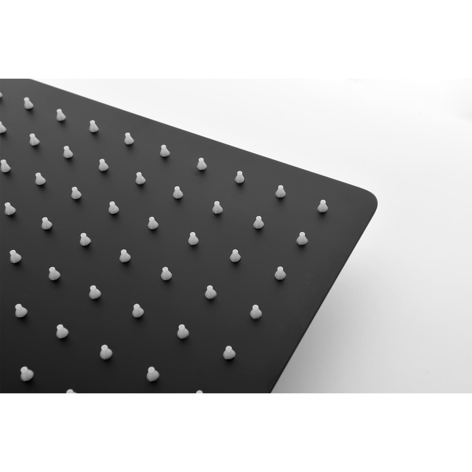12" Wall Mount Rainfall Square Shower Head - luxuryhomedecoridea.com