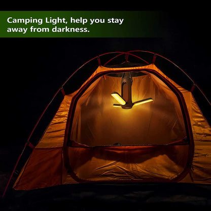 Camping Lights; Freefolding Rechargeable LED Camping Lantern; 10000mAh Super Large; 3 Light Modes & SOS Signal Great for Camping; Hurricane Emergency Kits and Travel - luxuryhomedecoridea.com