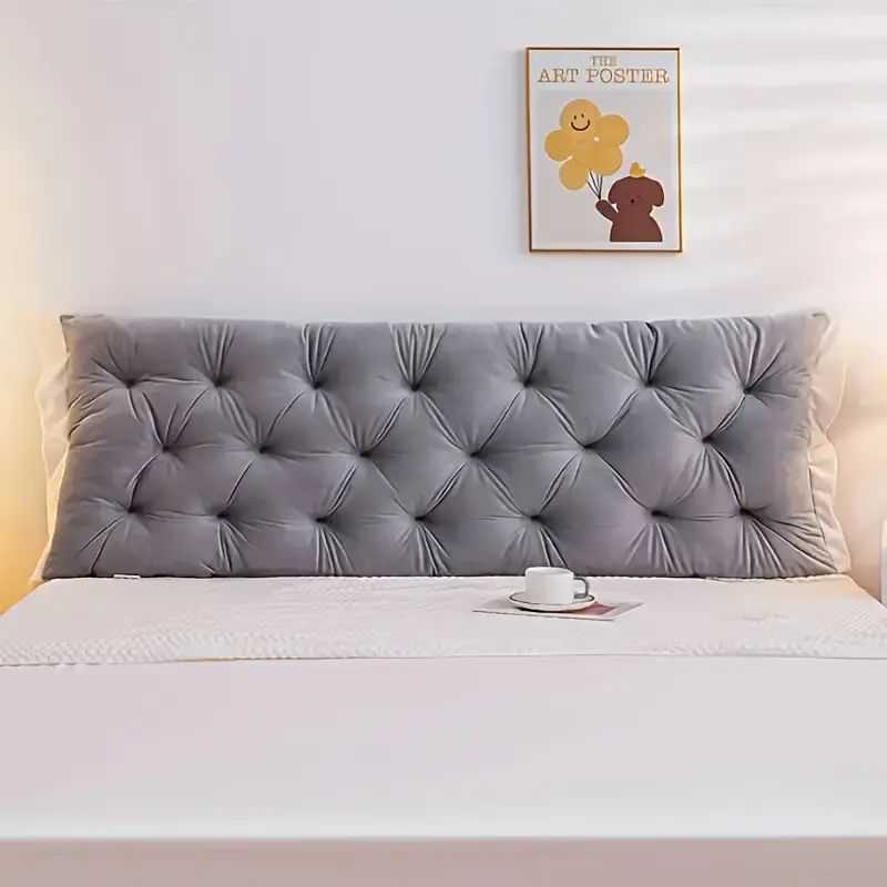 Headboard Pillow Length 1.2m, 3 colors - luxuryhomedecoridea.com