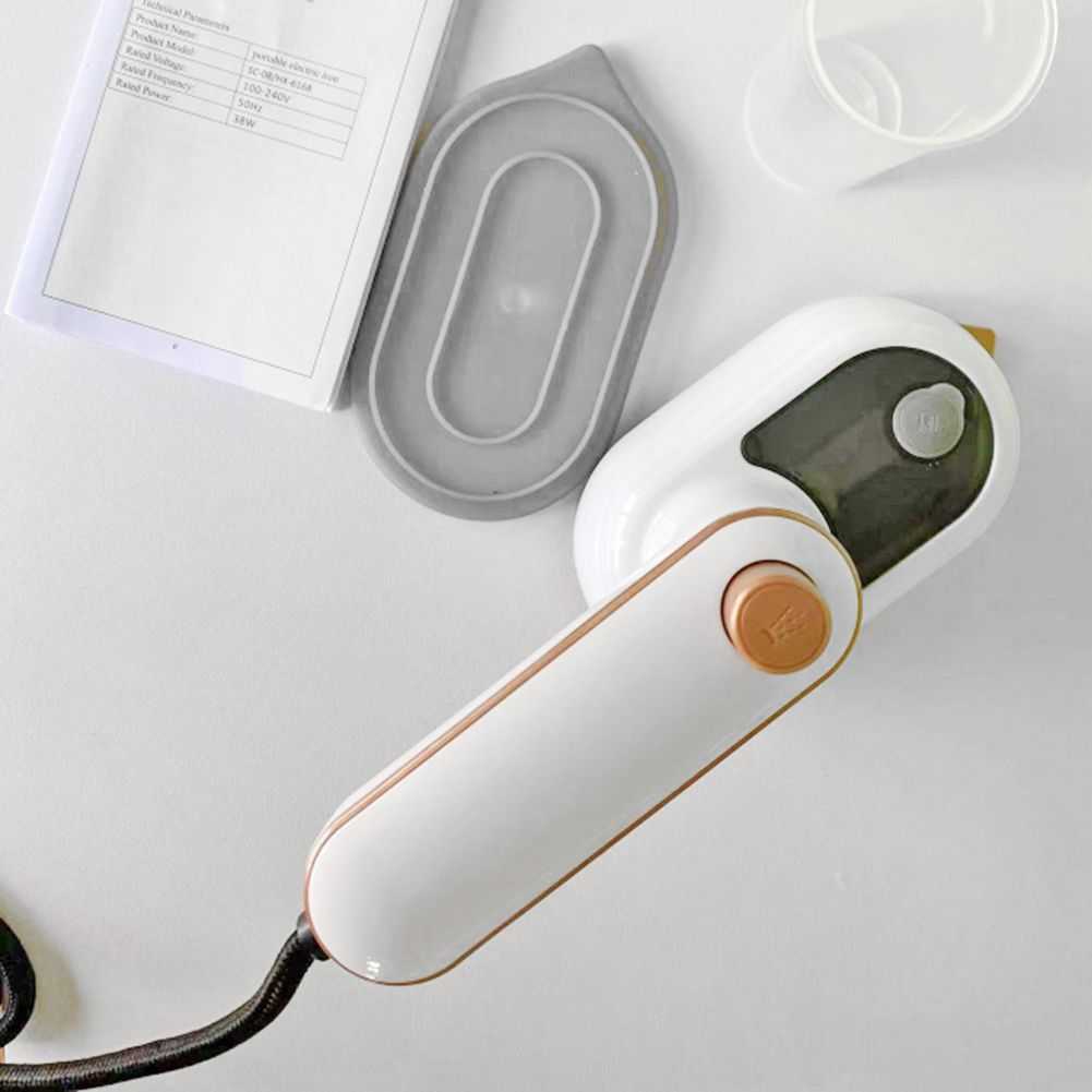 Professional Mini Steam Iron Handheld Portable Garment Steamer Dry Wet Double Clothes Fabric Ironing Machine for Home and Travel; with Ironing Board Pad - luxuryhomedecoridea.com