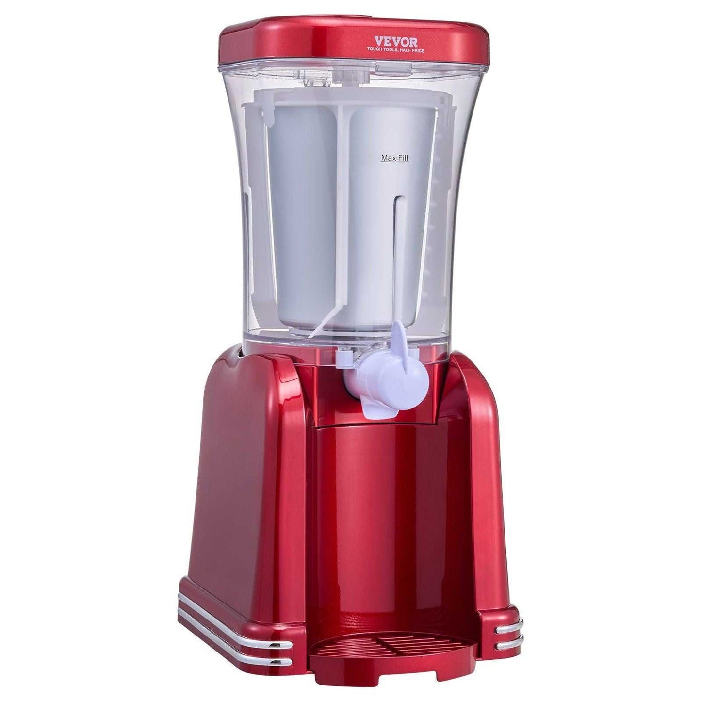 VEVOR Slushy Machine for Home, 32oz Tank Home-use Margarita Machine, Smoothie Frozen Drink Maker with Food-grade Materials, Slushie Machine for Home DIY, Kids' Parties, Red - luxuryhomedecoridea.com