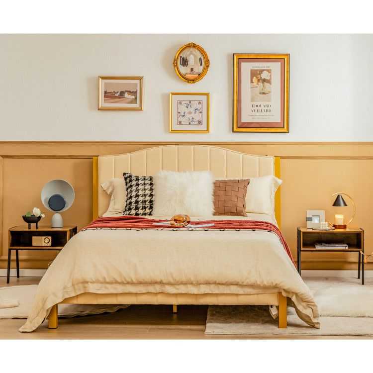 2 Pieces Stackable Night Stand Bedside End Table Set - luxuryhomedecoridea.com