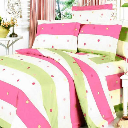 Blancho Bedding - [Colorful Life] Luxury 7PC MEGA Bed In A Bag Combo 300GSM (Twin Size) - luxuryhomedecoridea.com