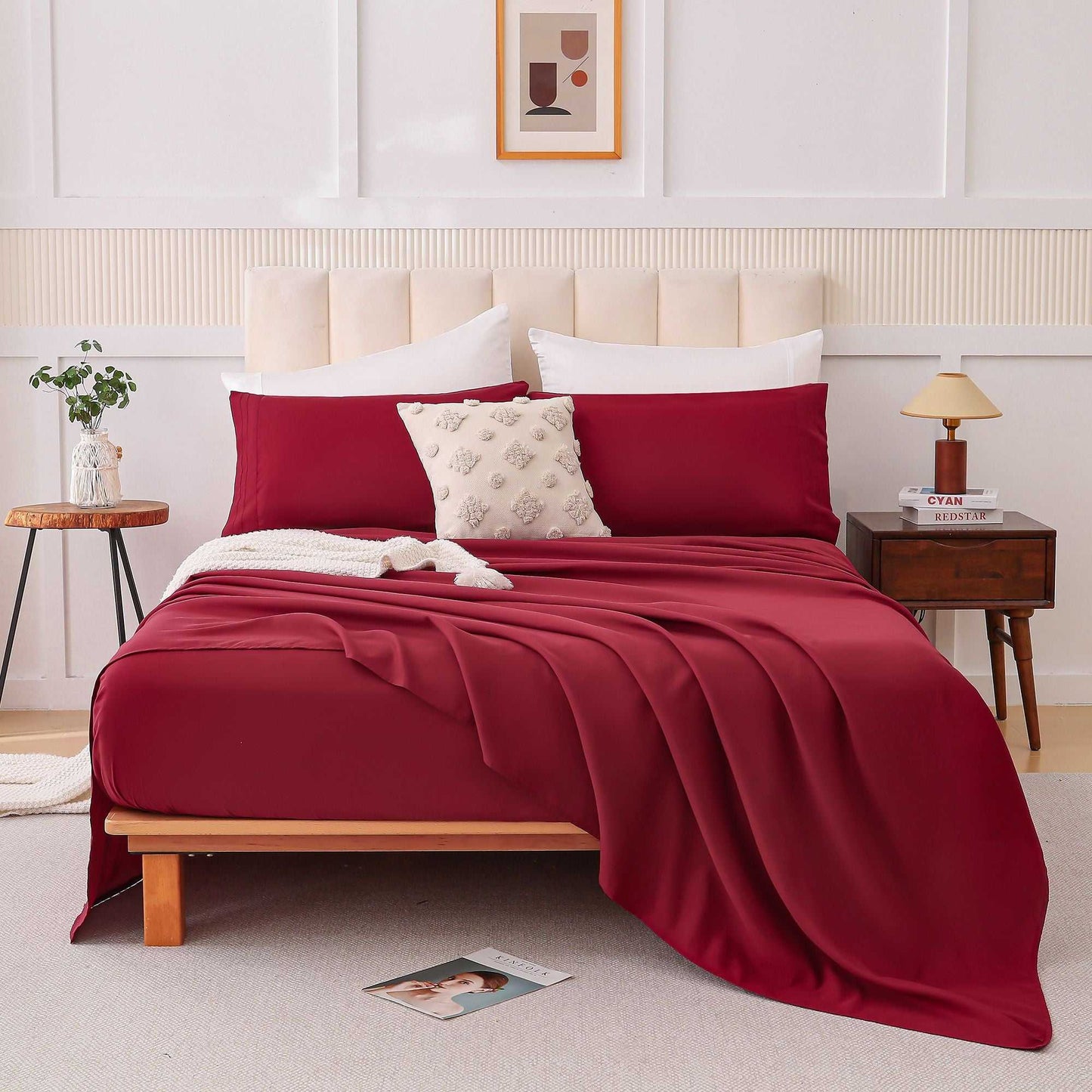 four-piece bed set, Q - luxuryhomedecoridea.com