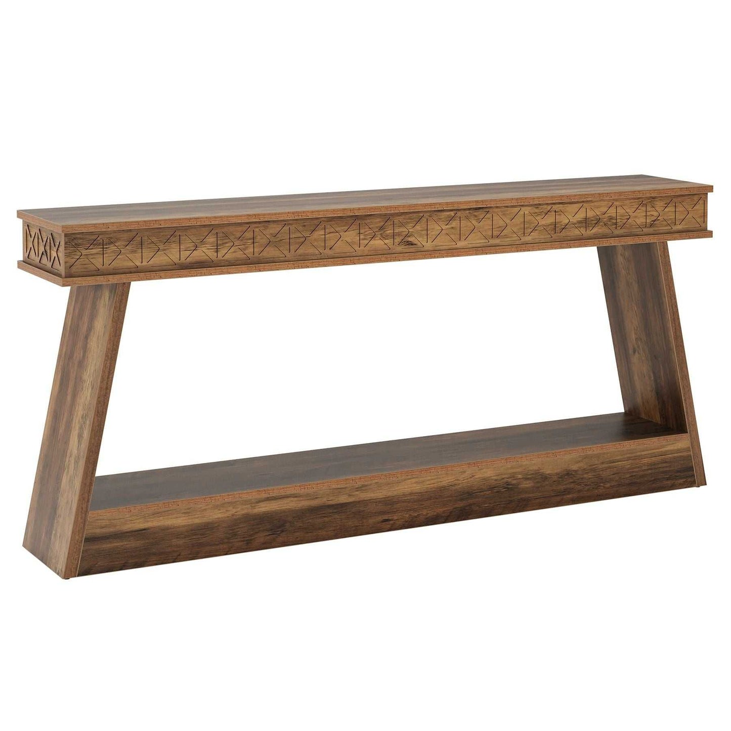 Sofa Table, Farmhouse Console Table Entryway Table with Storage - luxuryhomedecoridea.com