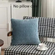 1pc Solid Color Throw Pillow Cover (Pillow Not Included)