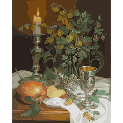 Fruit Candle Oil Painting DIY Kit