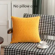 1pc Solid Color Throw Pillow Cover (Pillow Not Included)