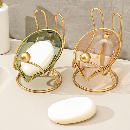 Creative Rabbit Shape Luxury Soap Dish and Drain Tray