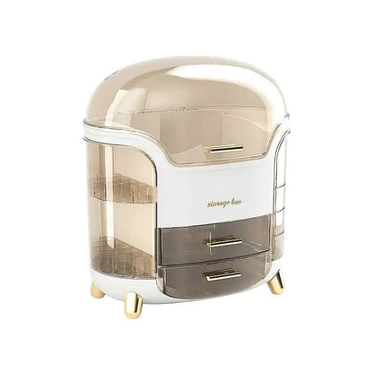 Transparent Makeup Organizer Box for Home Use - luxuryhomedecoridea.com