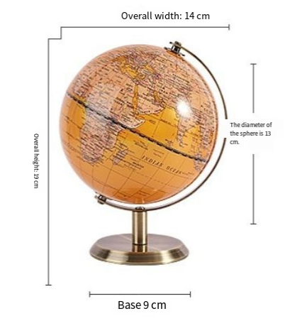 Modern Luxury Globe Decor for Home and Office