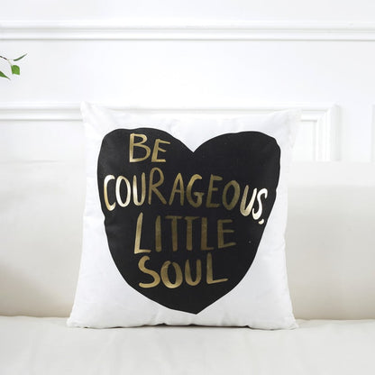 Super Soft Gilding Pillow Cover for Home Decor