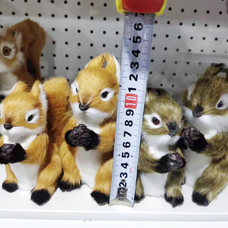 Cute Squirrel Plush Decor for Home Decoration