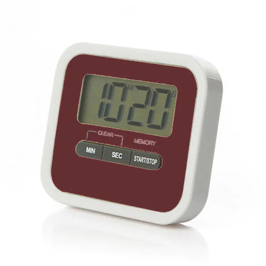 Kitchen Timer with Stand and Magnet for Easy Cooking
