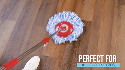 360° Rotating Microfiber Spin Mop Replacement Head