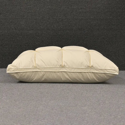 White Goose Down Cotton Single Sleep Aid Pillow